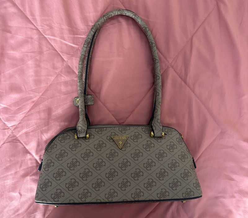 Guess Monogram Shoulder Bag