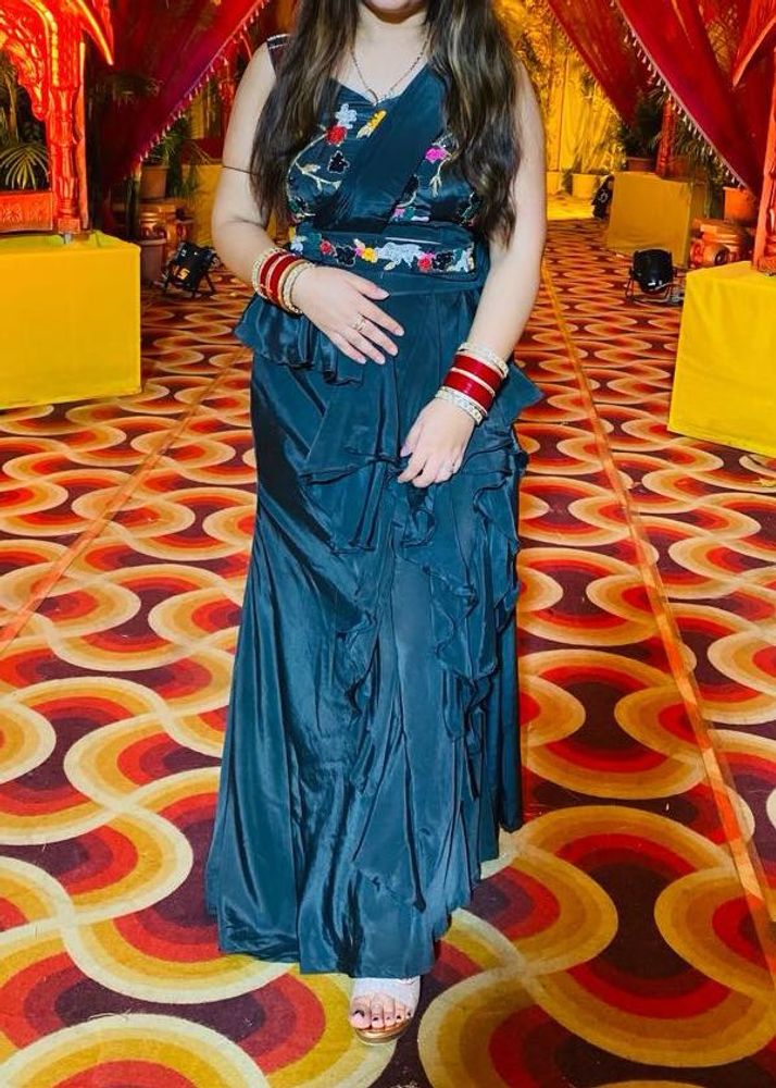 Elegant RTW Ruffle saree