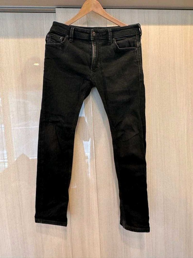 Black Denim Jeans