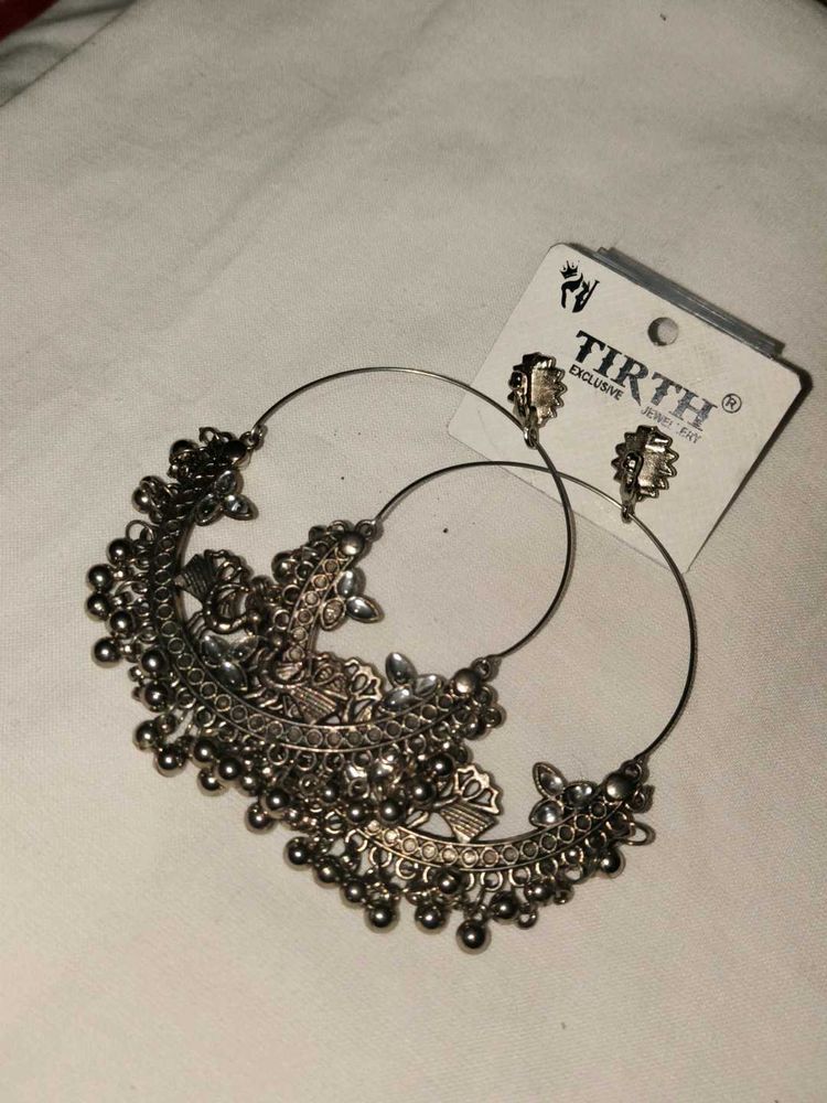Hoop Earrings -silver