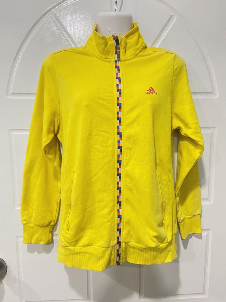Adidas Yellow Track Jacket