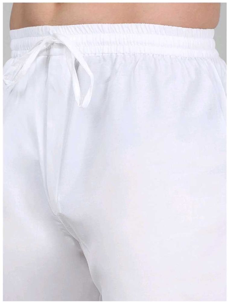 Kraft Men Cotton White Payjama
