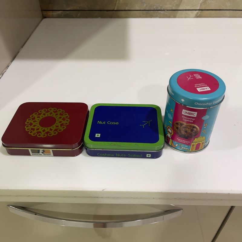 Assorted Cookie &amp; Nut Tins