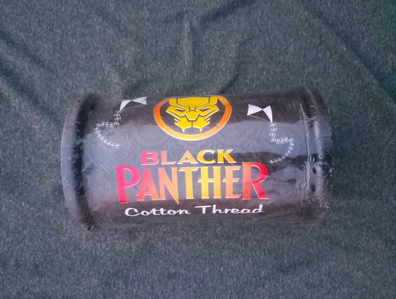 Black Panther Cotton Thread Spool