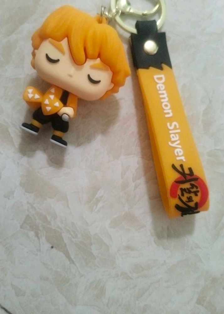 Demon Slayer Zenitsu Keychain