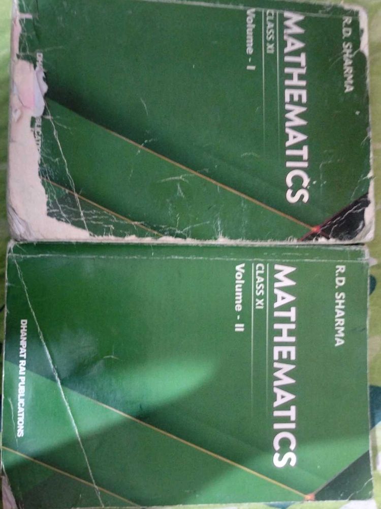 RD SHARMA class 11 both volume 1&amp;2