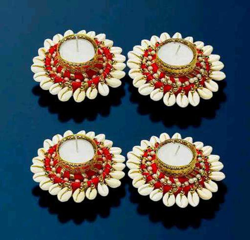 Set of 6 Decorative Tealight Holders