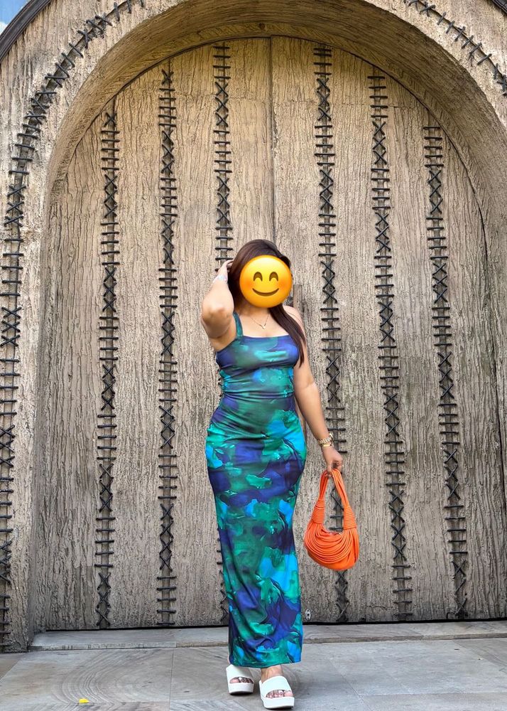 Tie-Dye Maxi Dress