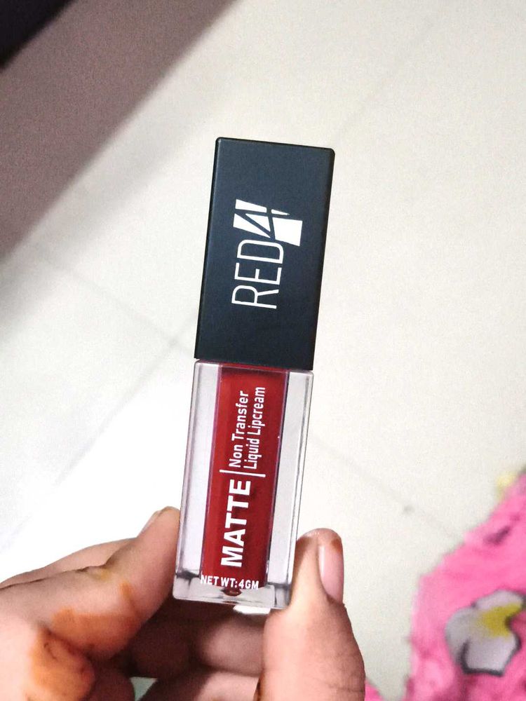 Red4 Miss Perfect Liquid Lip Cream | Non Transfer