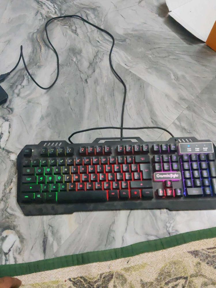 Cosmic Byte Gaming Keyboard Coin Me Nahi Dena He
