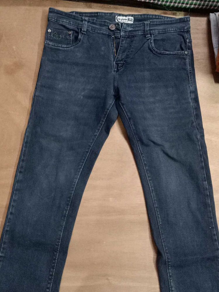 Men's Dark Wash Denim Jeans