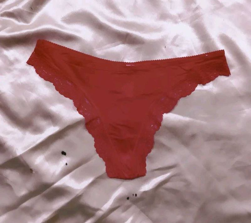 Red Lace Panties