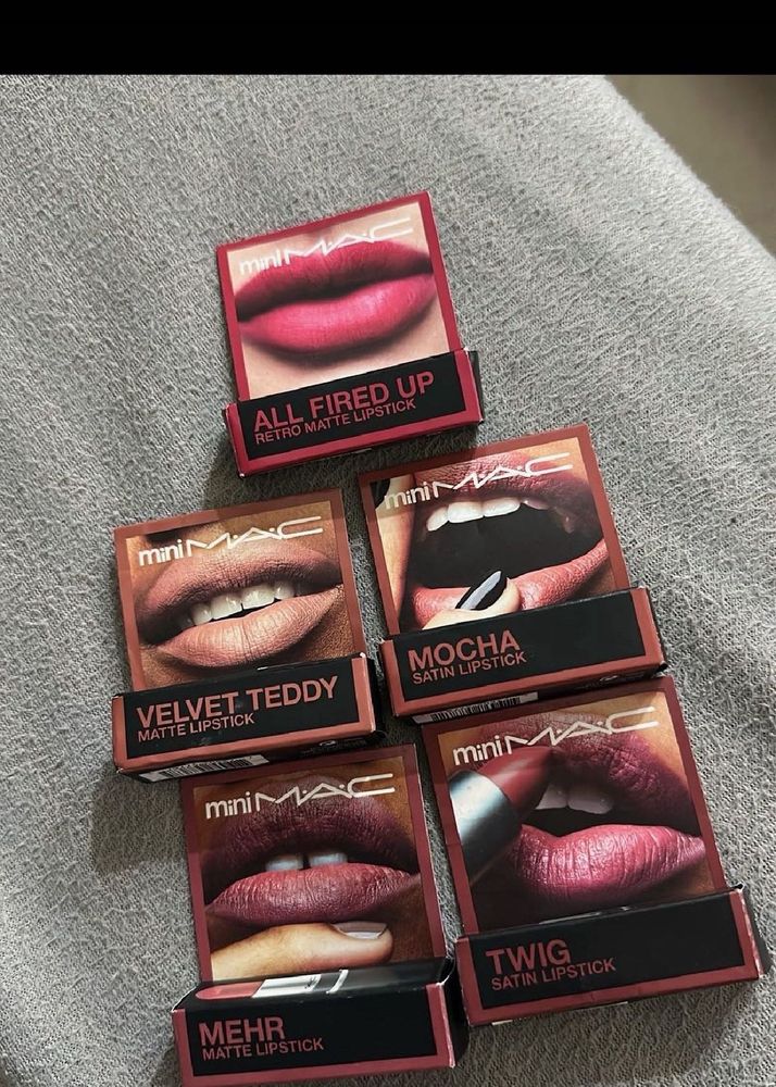 MAC Mini Lipsticks Bundle choose one
