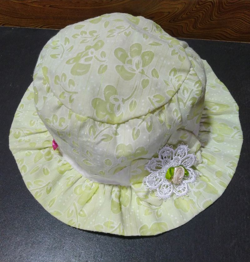 Floral Baby Sun Hat