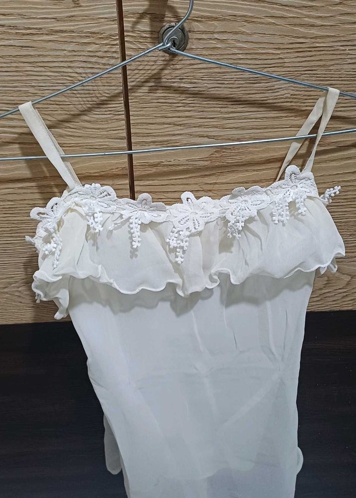 Lace Trim Camisole Top