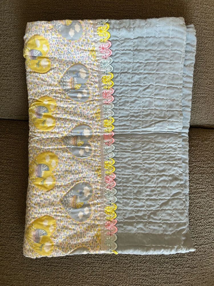 Vintage Baby Quilted Blanket