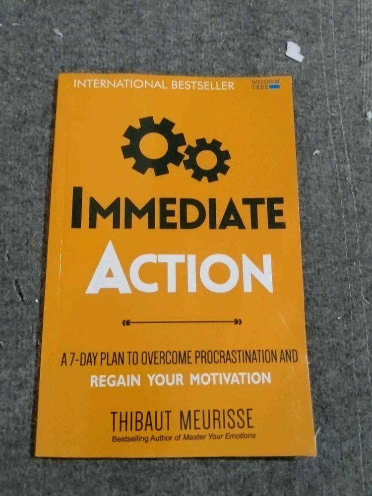 Immediate Action Book by Thibaut Meurisse