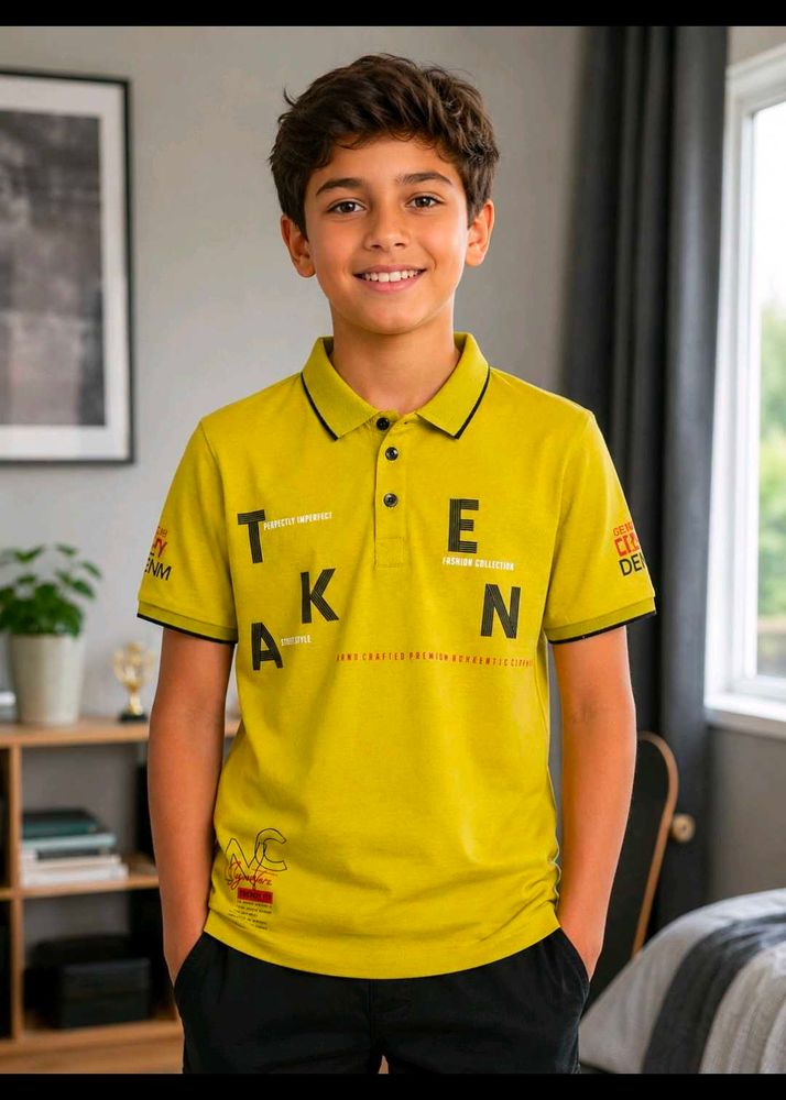 T-shirt for boys 10 to 11 years old [not Used]
