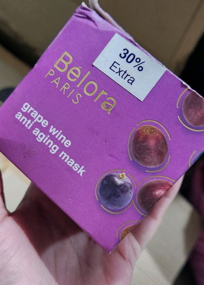 Belora Paris Grape Wine Anti Aging Mask