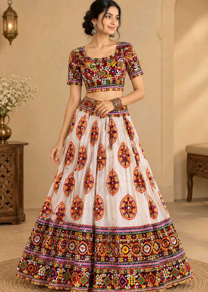 Embroidered Lehenga Choli Set