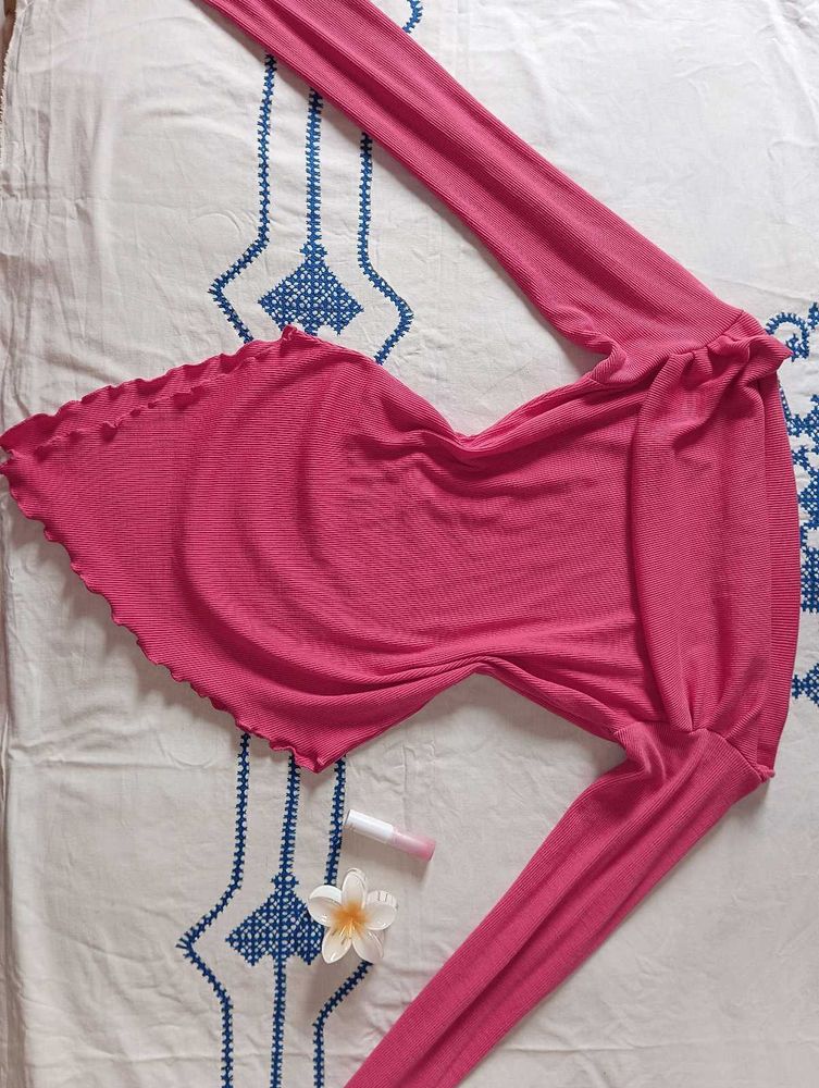 SAVANA ASYMMETRICAL ONE SHOULDER TOP🧚🏼‍♂️💞