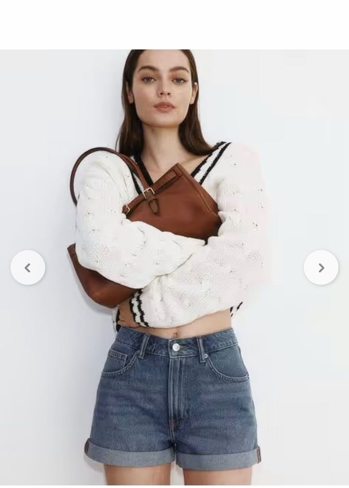 H&amp;M mom denim shorts