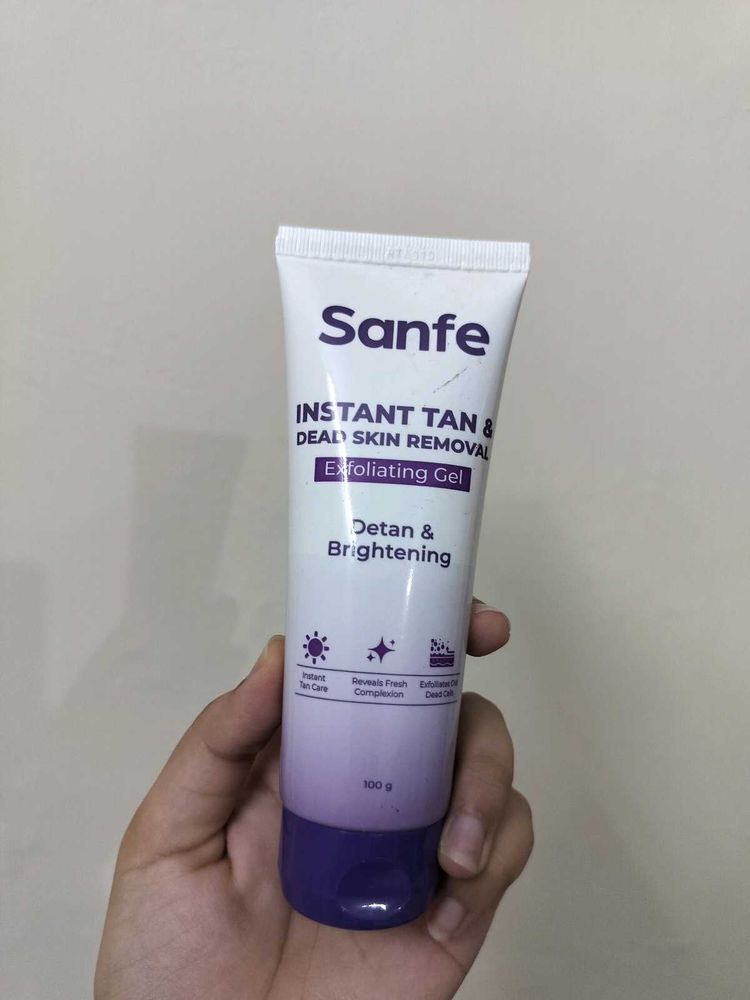 Sanfe Instant Tan &amp; Dead Skin Removal Gel