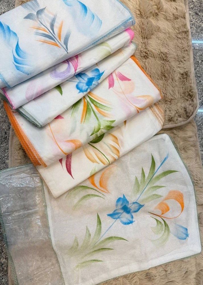 Brush Paint Saree Cover