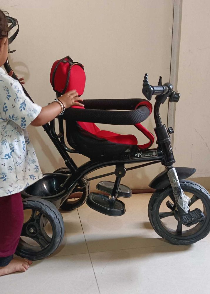 Kids Tricycle with Parent Handle