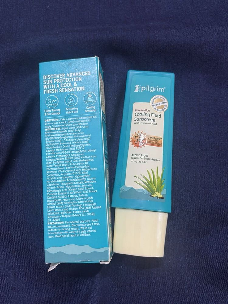 Pilgrim Cooling Fluid Sunscreen SPF 50