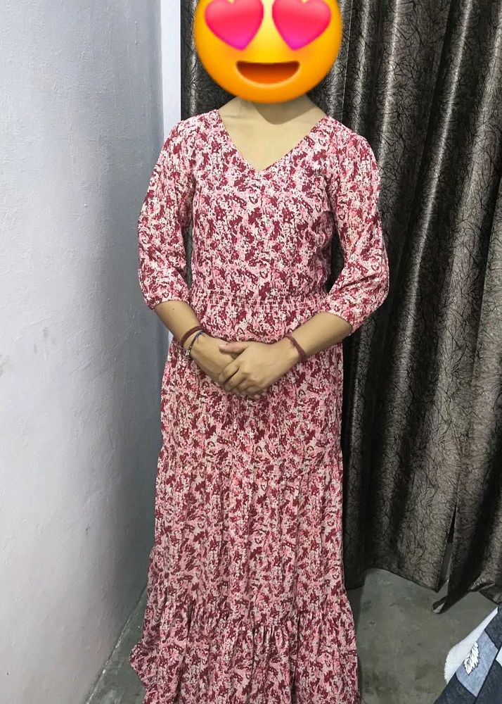 Boho Floral Maxi Dress