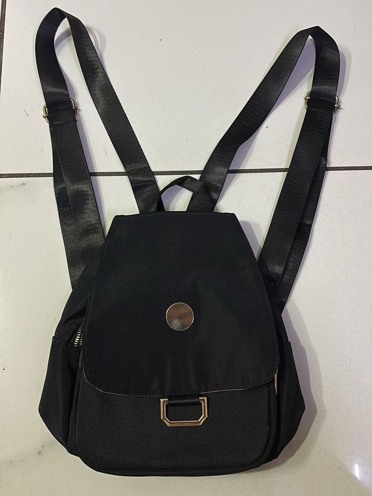 Stylish Black Backpack