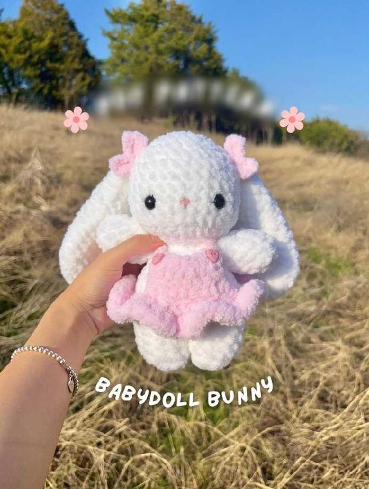 Handmade Crochet Bunny Plush