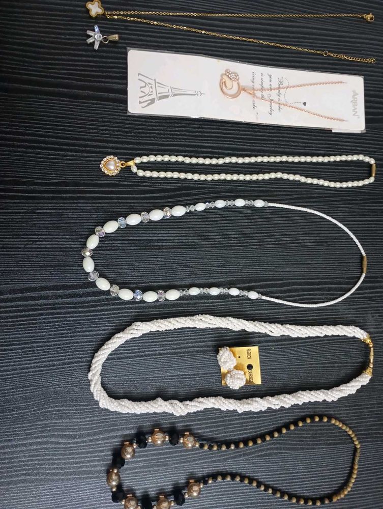 Assorted Necklaces and Earrings Set