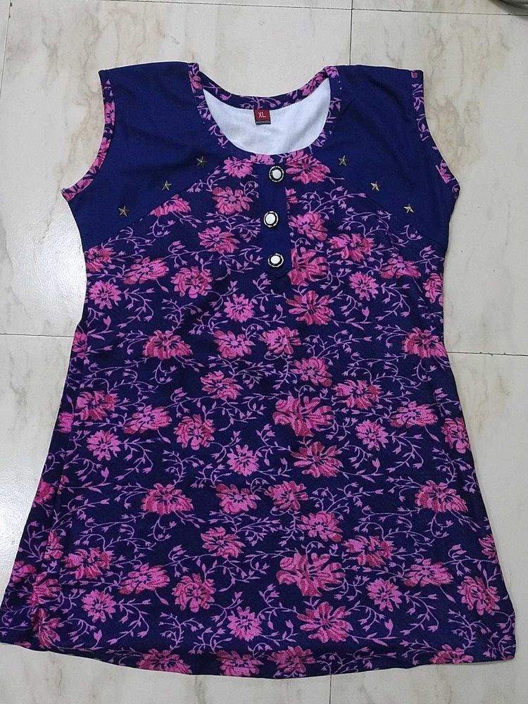 Beautiful Floral Print Kurta
