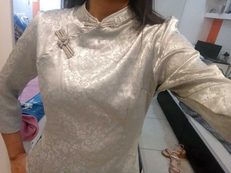 Mandarin Collar trendy top
