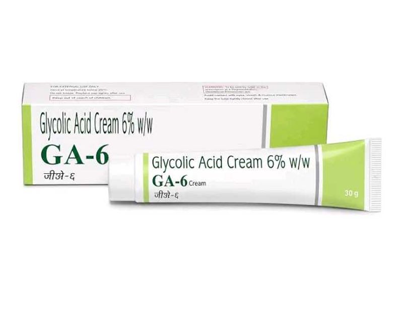 Glycolic Acid Cream 6% w/w GA-6 klm
