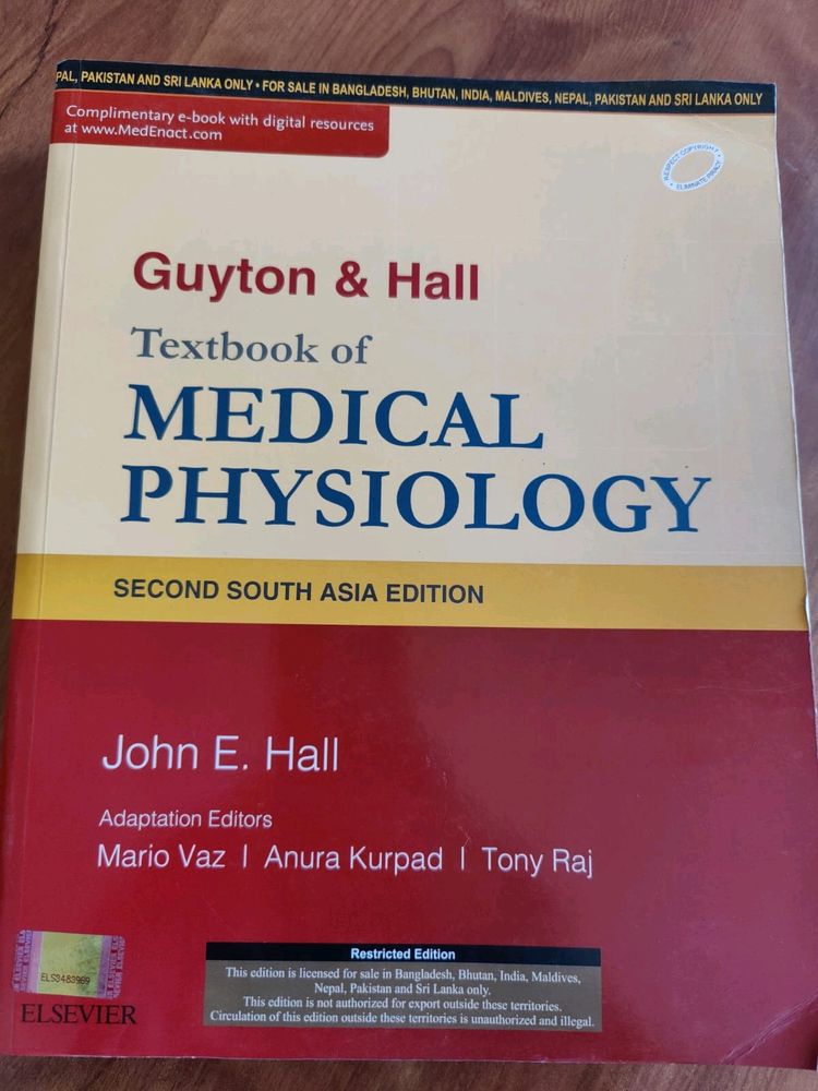 Gyton And Hall Textbook Of Physiology