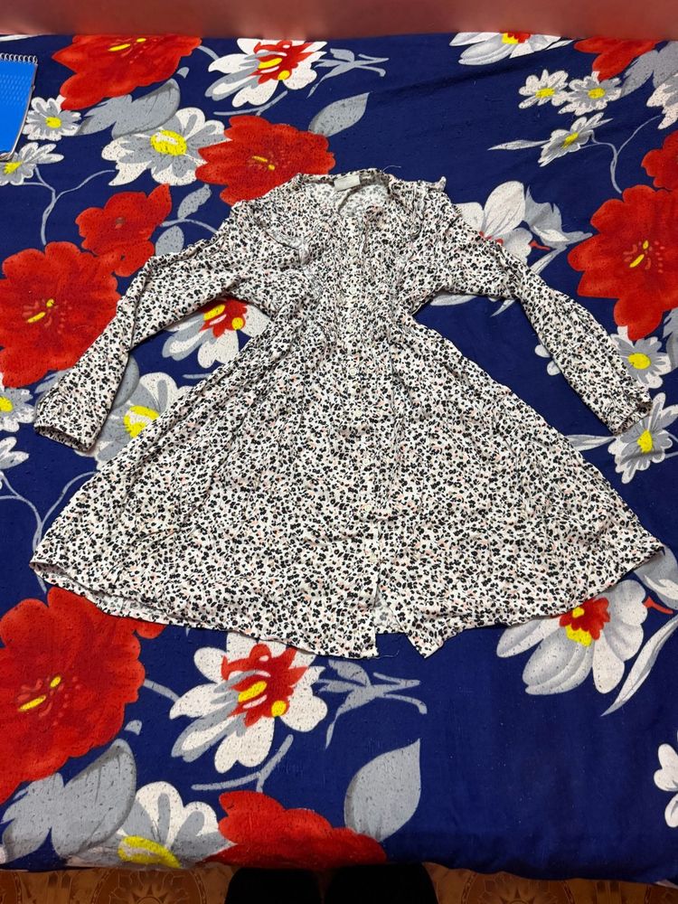 Chic Floral Print Midi Dress