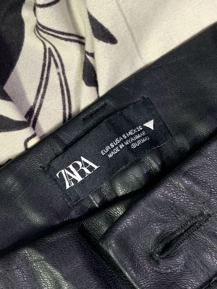 Zara Faux Leather Pants
