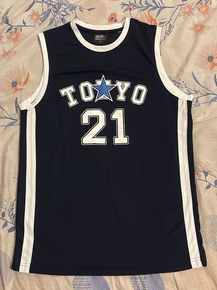 Tokyo 21 Basketball Jersey