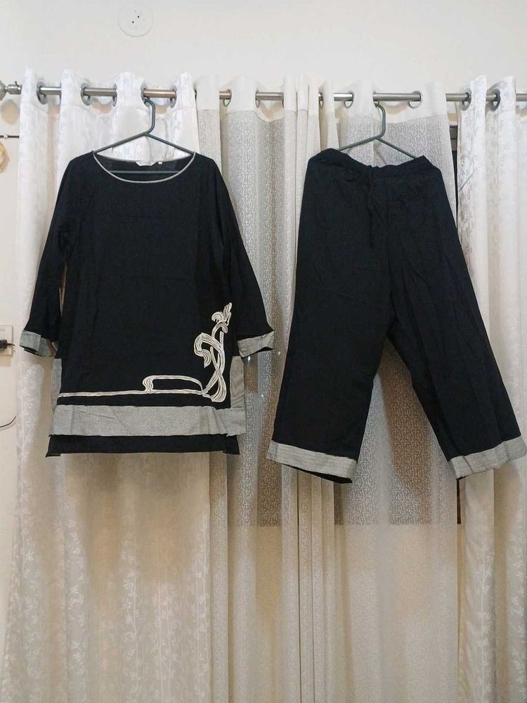 cute black set