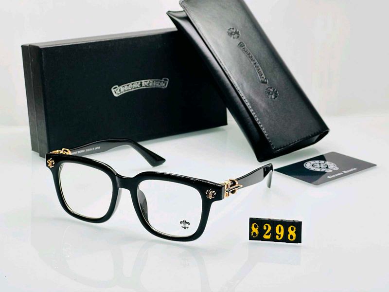 Chrome Hearts Black Glasses