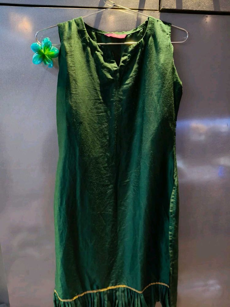 Elegant Green Kurta for Women