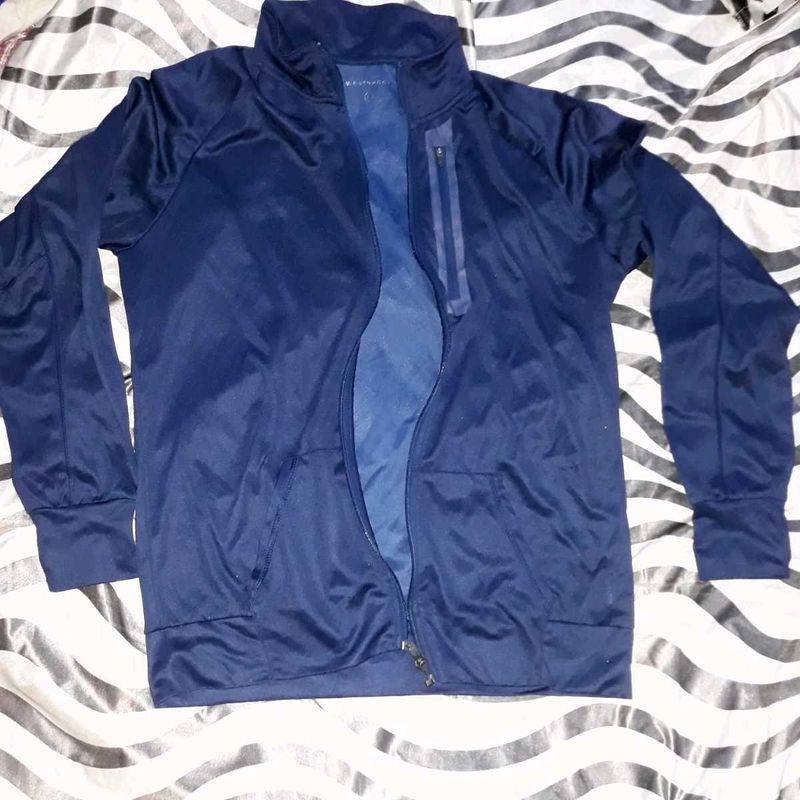 Men's Navy Blue Track Jacket