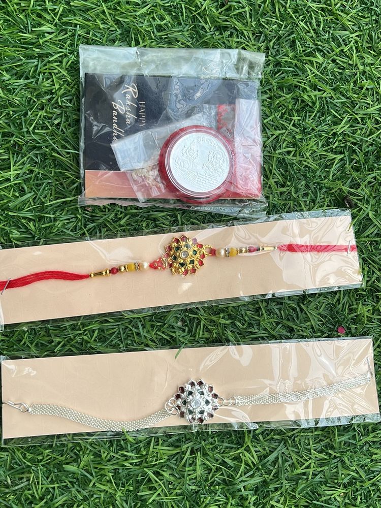 Rakhi Combo With Kumkum