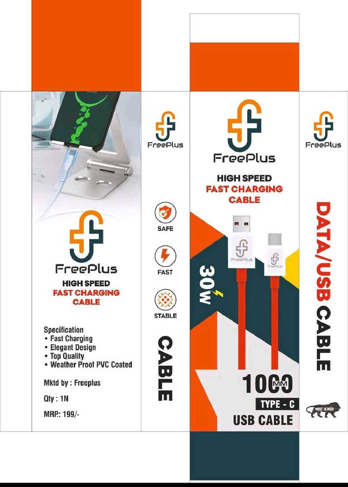 FreePlus 30W Type-C Cable