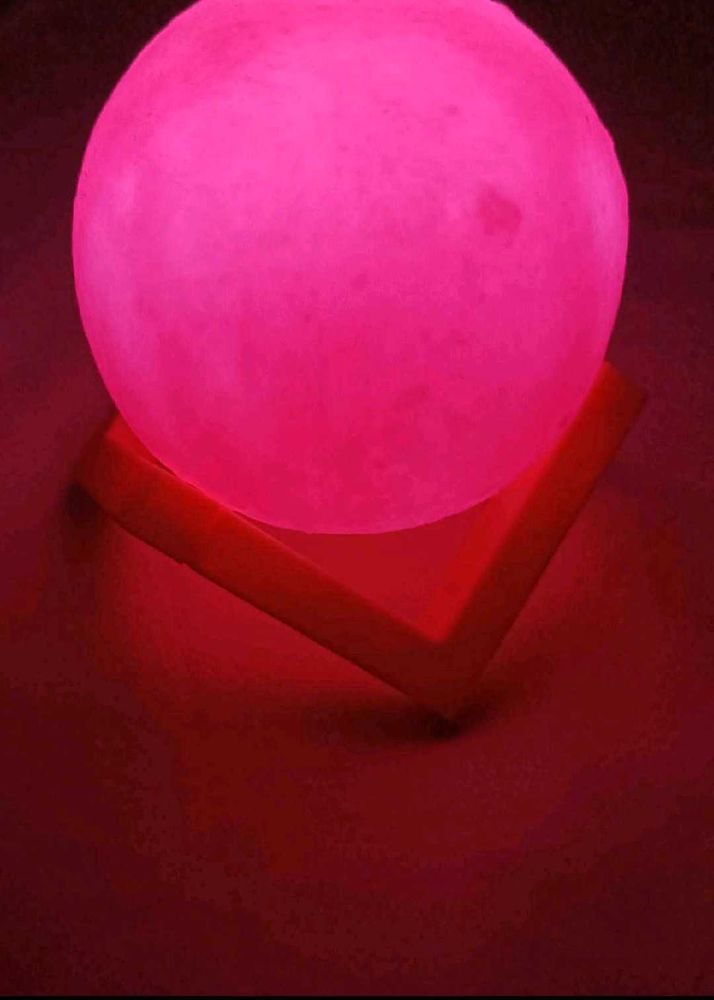 Pink Moon Lamp