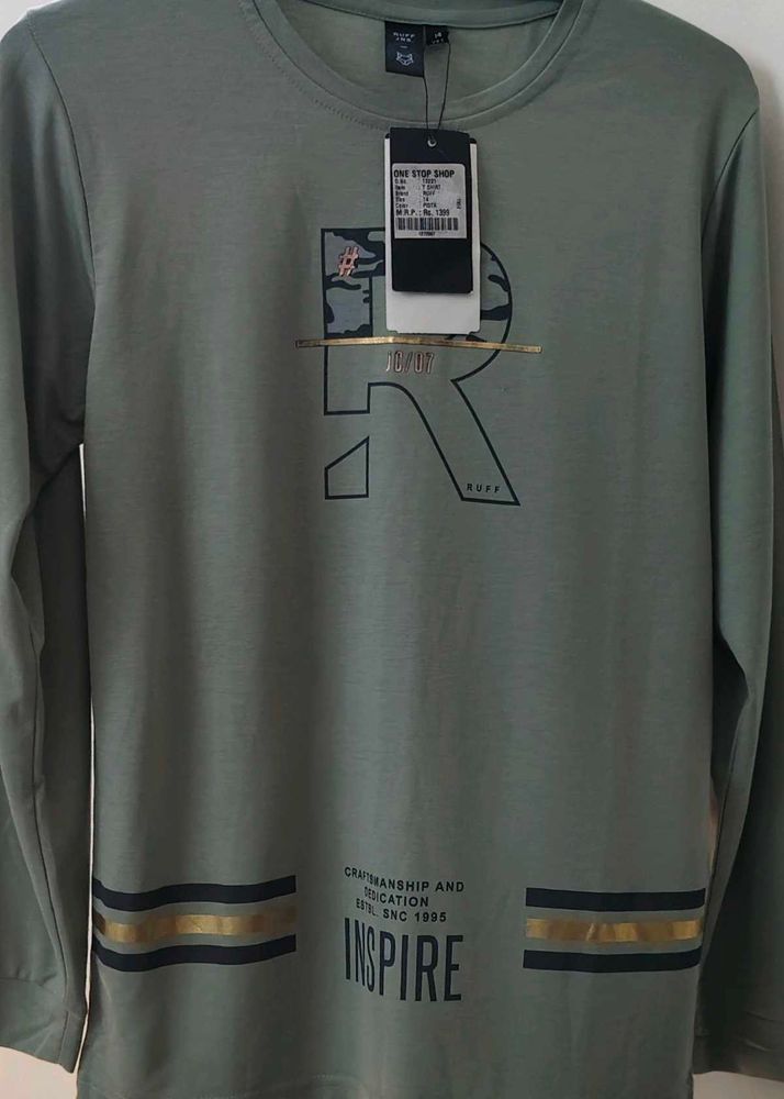 Men's Long Sleeve Graphic T-Shirt