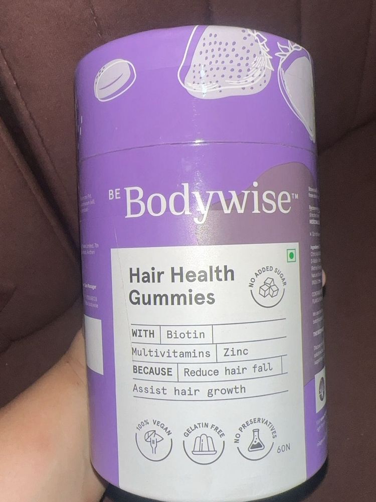 bodywise hair heath gummies